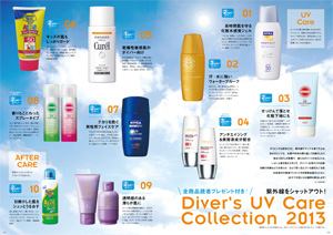 Diver's UV Care Collection 2013